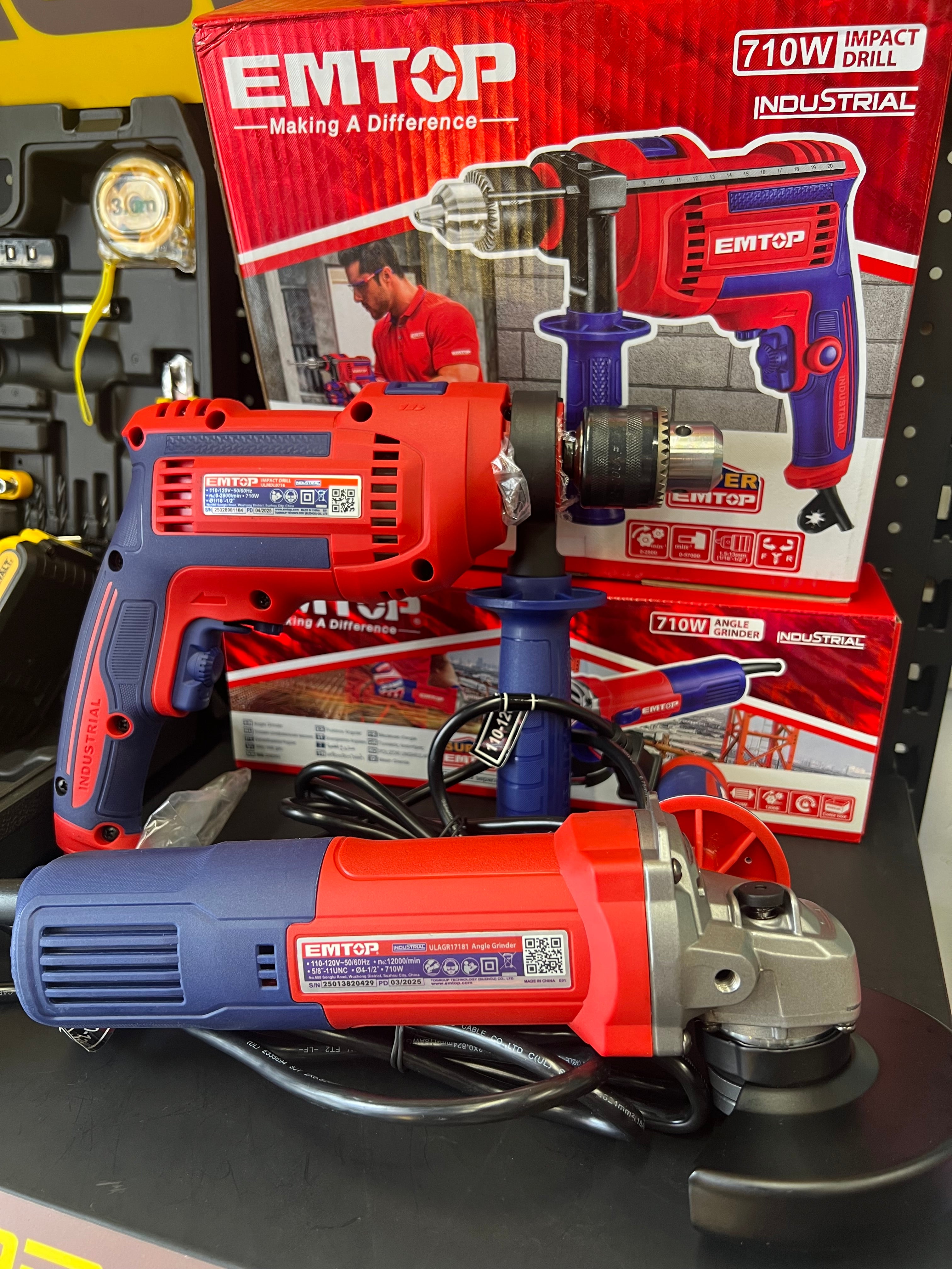 Combo Taldro + Pulidora EMPTOP Industrial