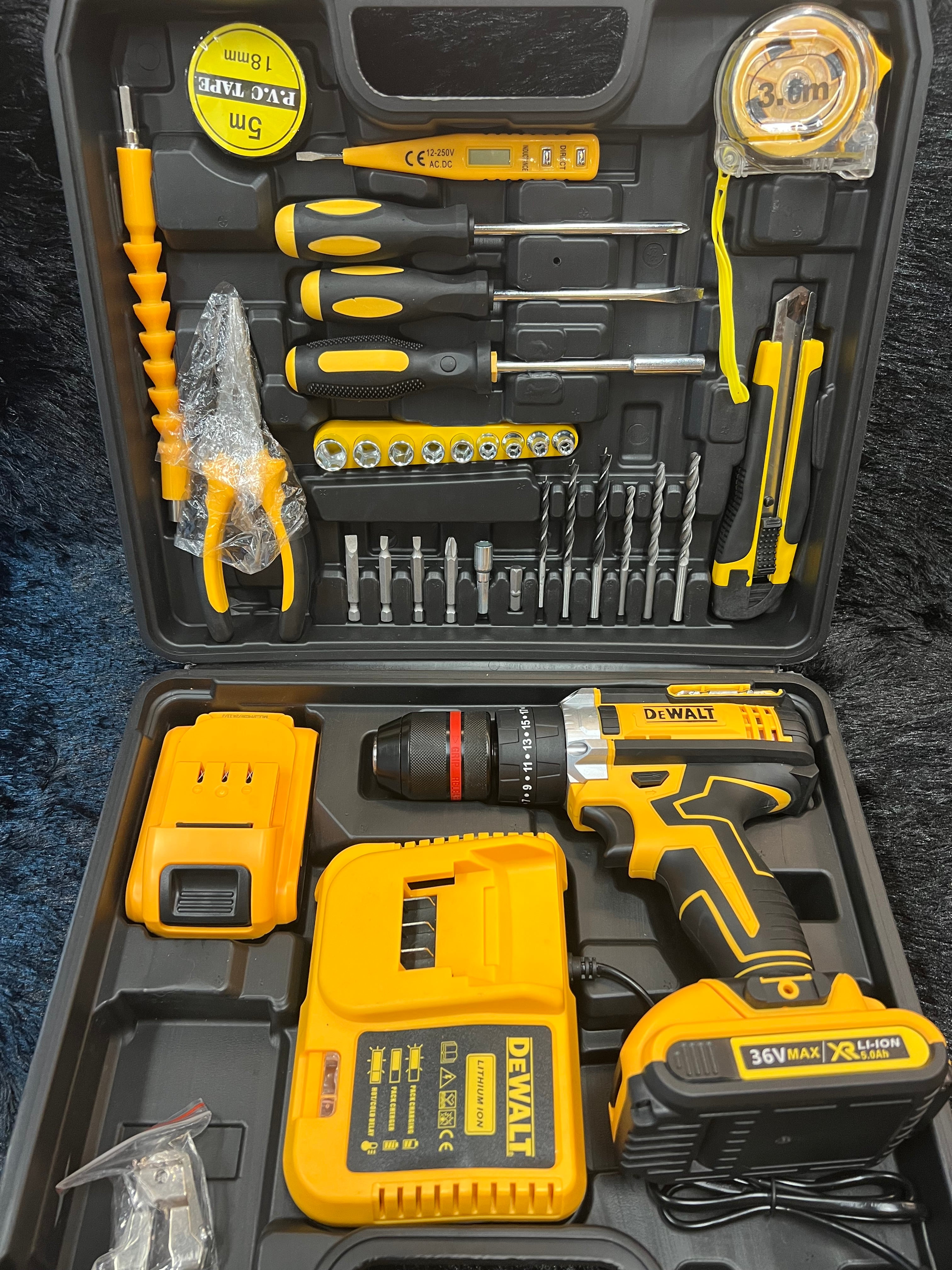 Taladro inalámbrico 36V 1/2