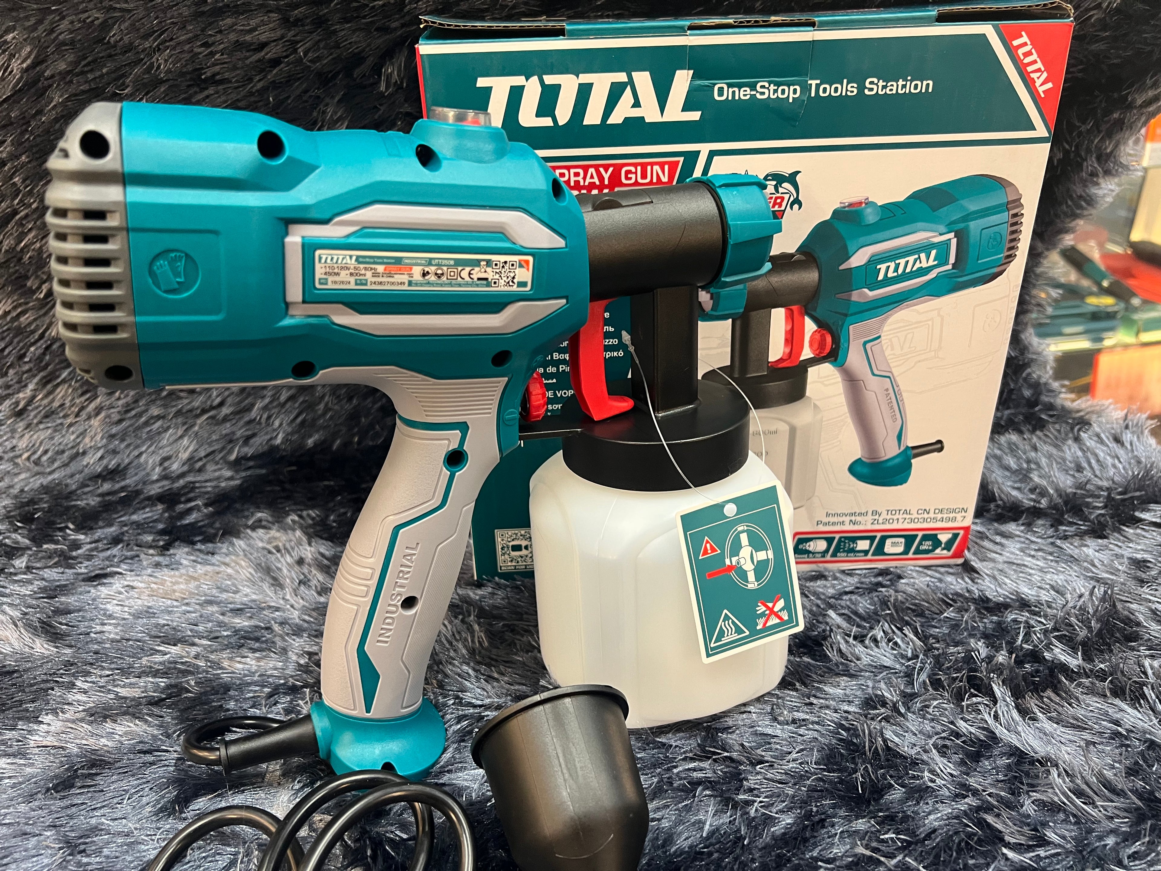 Pistola de pintar 450w