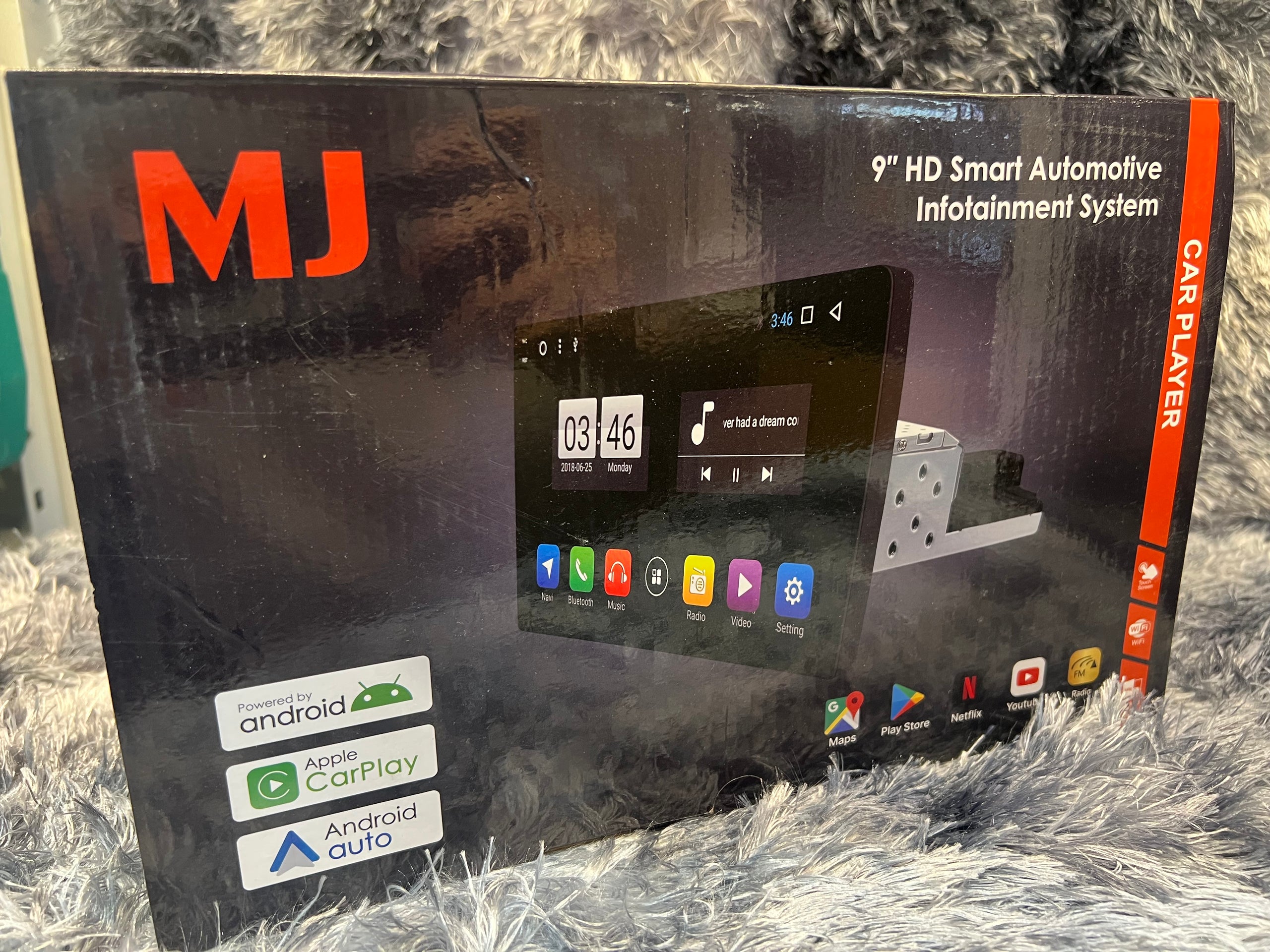 Pantalla carro universal 9” 1 DIN 4RAM x 64ROM Oled