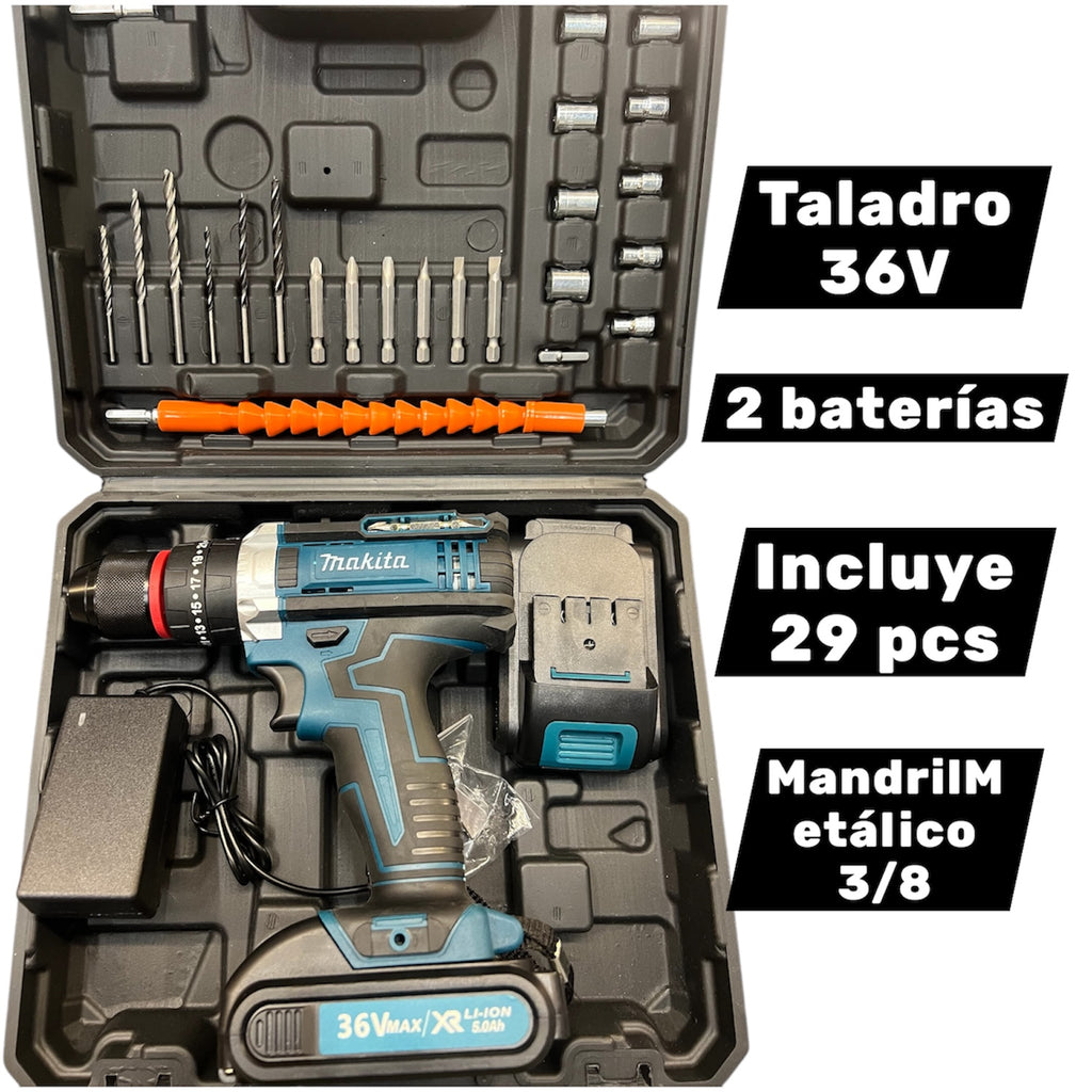 Taladro inalámbrico 36V 3/8