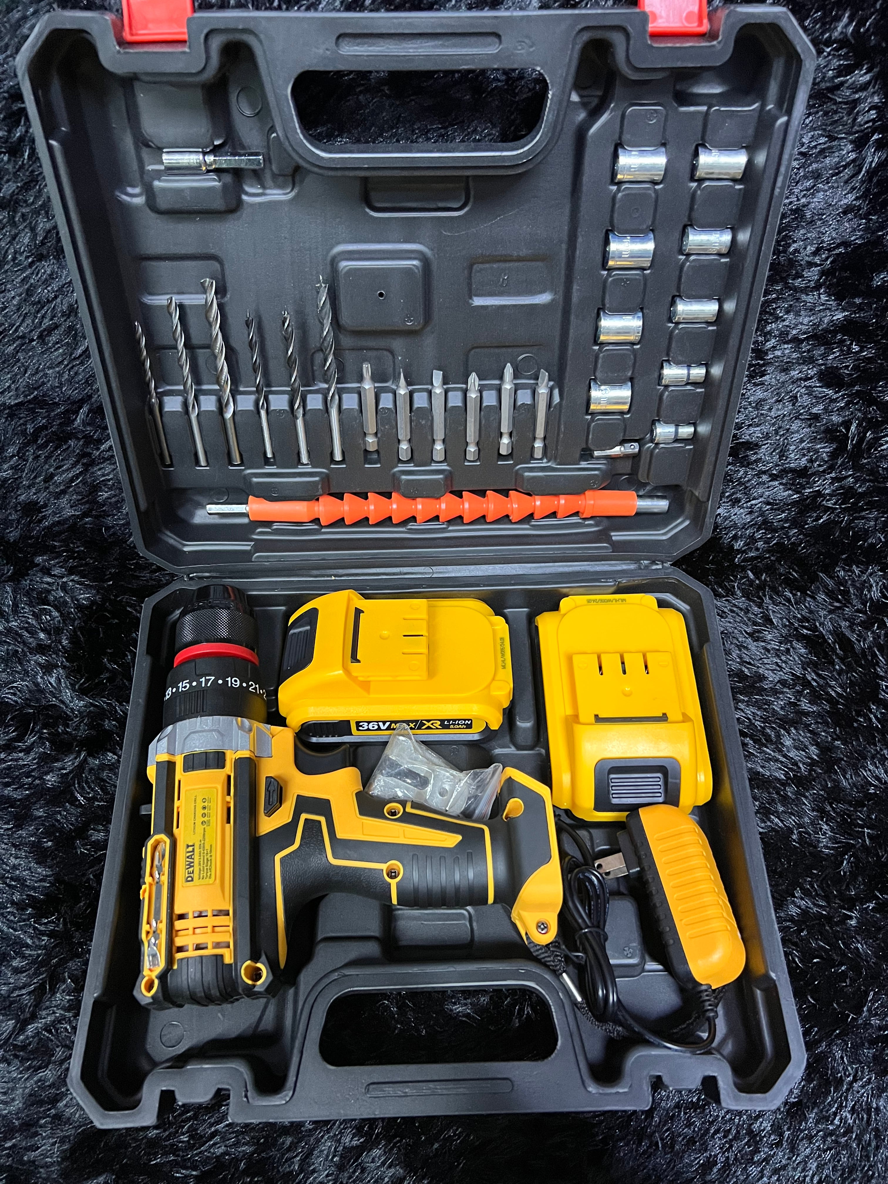 Taladro inalámbrico 24V 3/8 Percutor y Atornillador