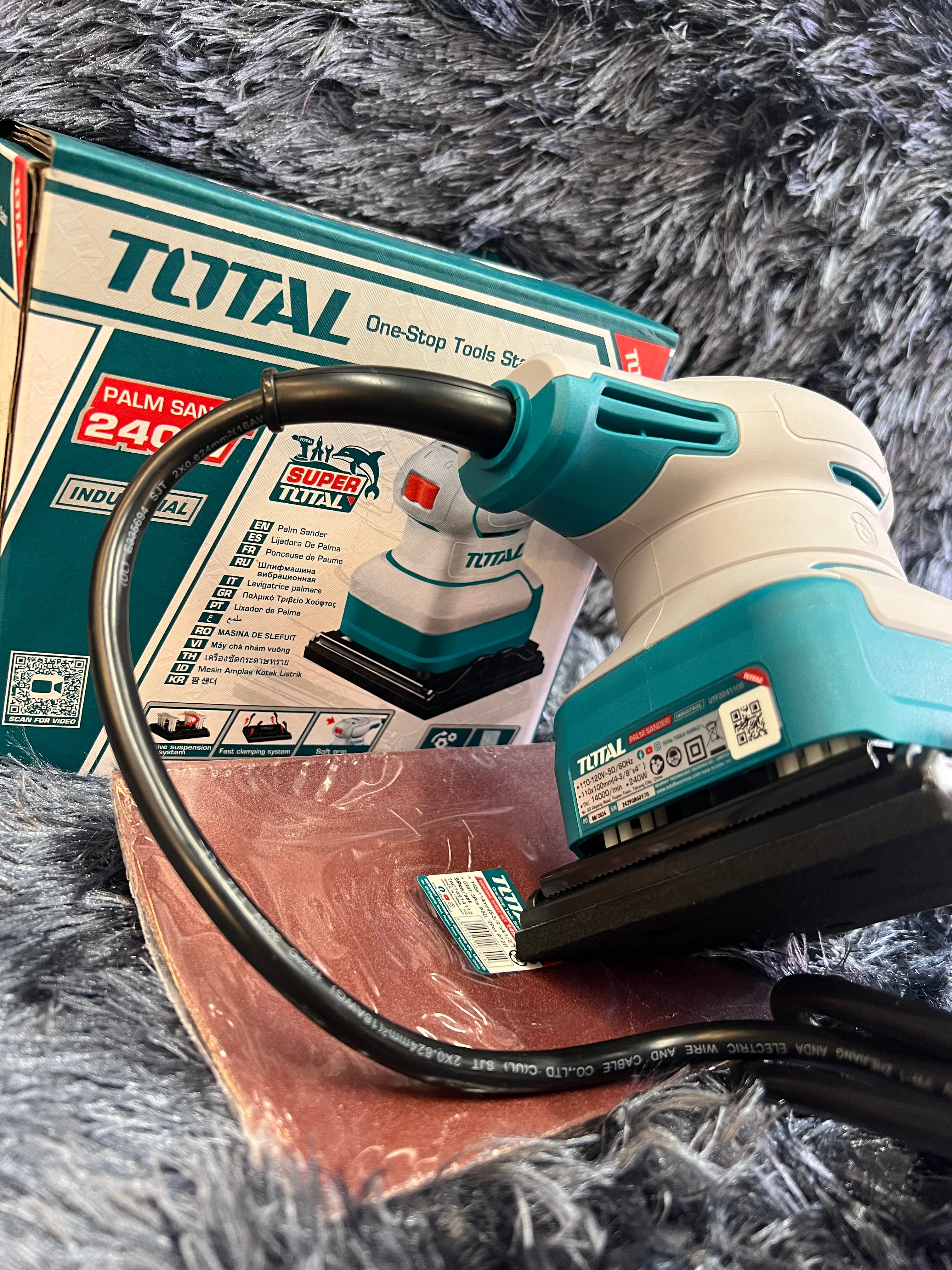 Lijadora cuadrada 240w