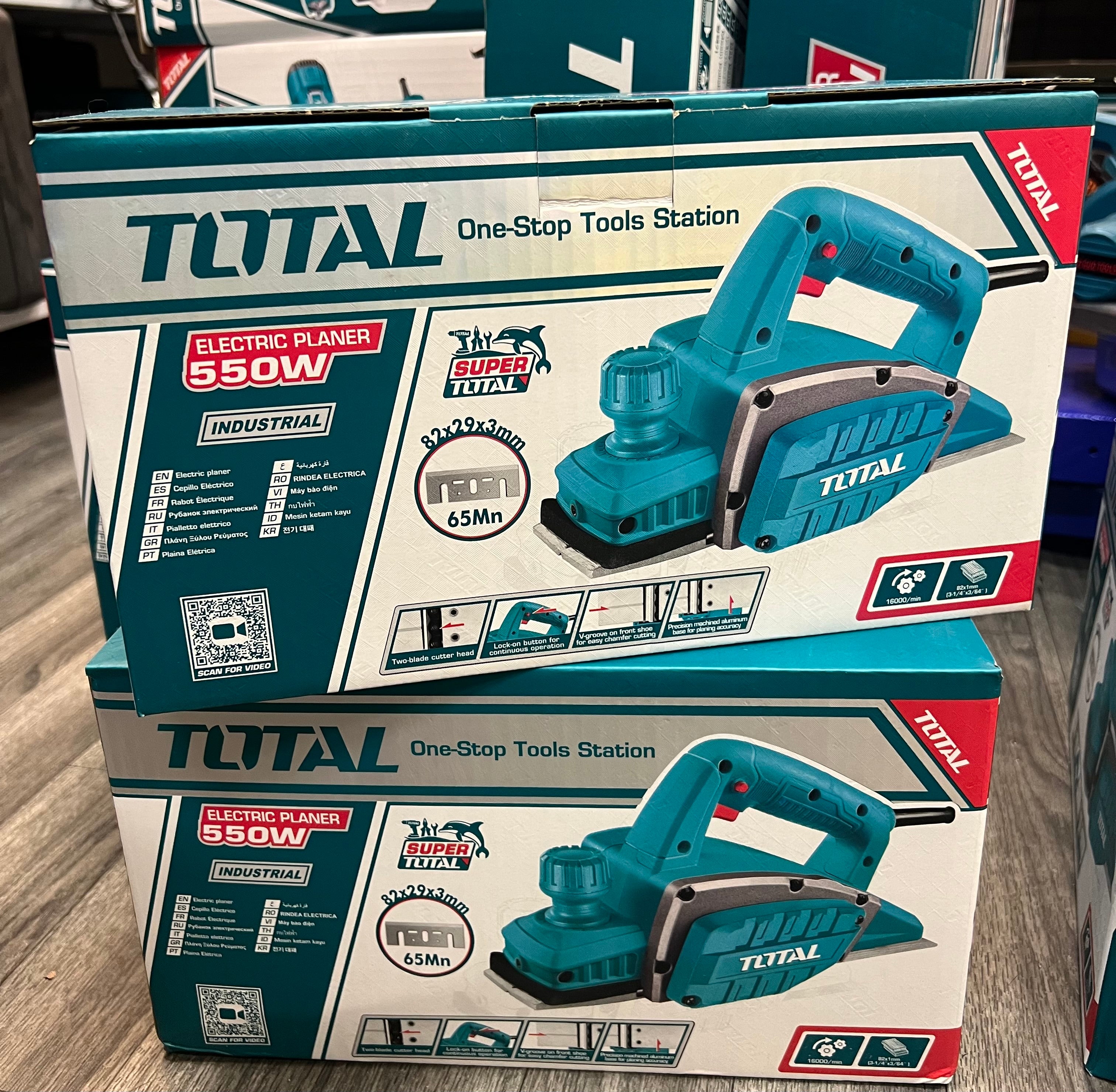 Cepillo eléctrico 550w