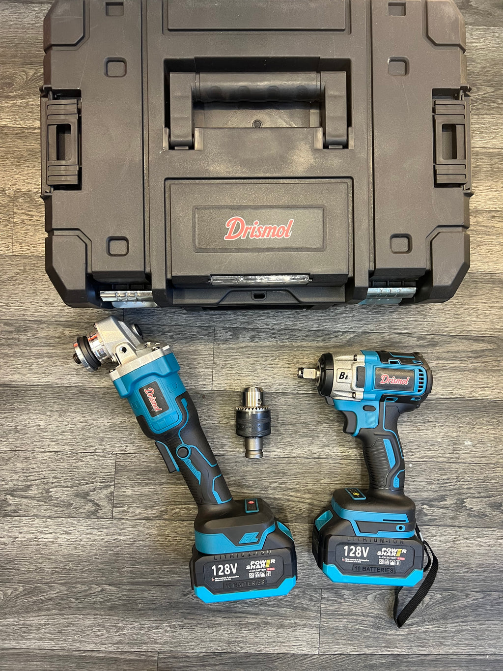 Combo Llave de impacto + Pulidora inalámbrica 128V