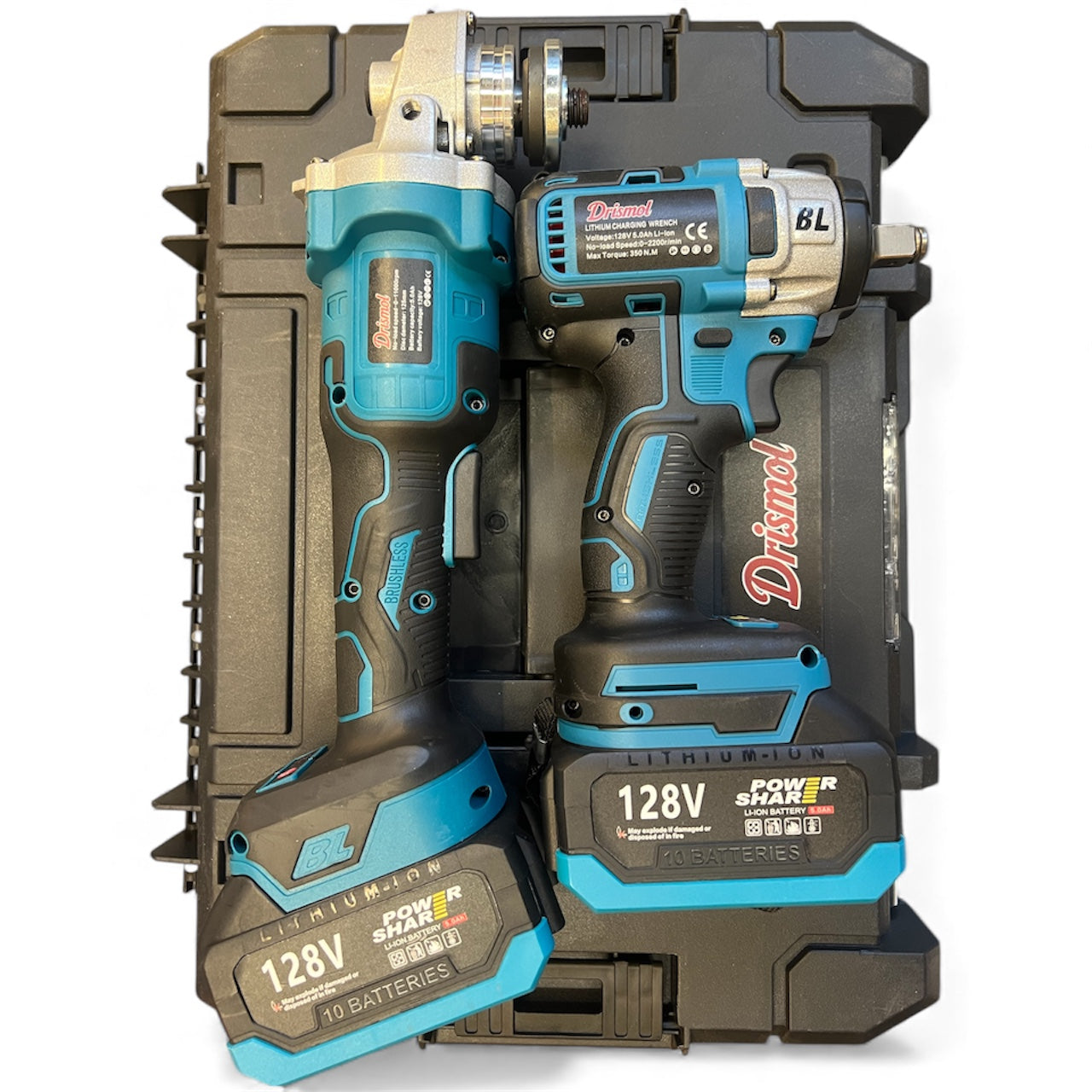 Combo Llave de impacto + Pulidora inalámbrica 128V