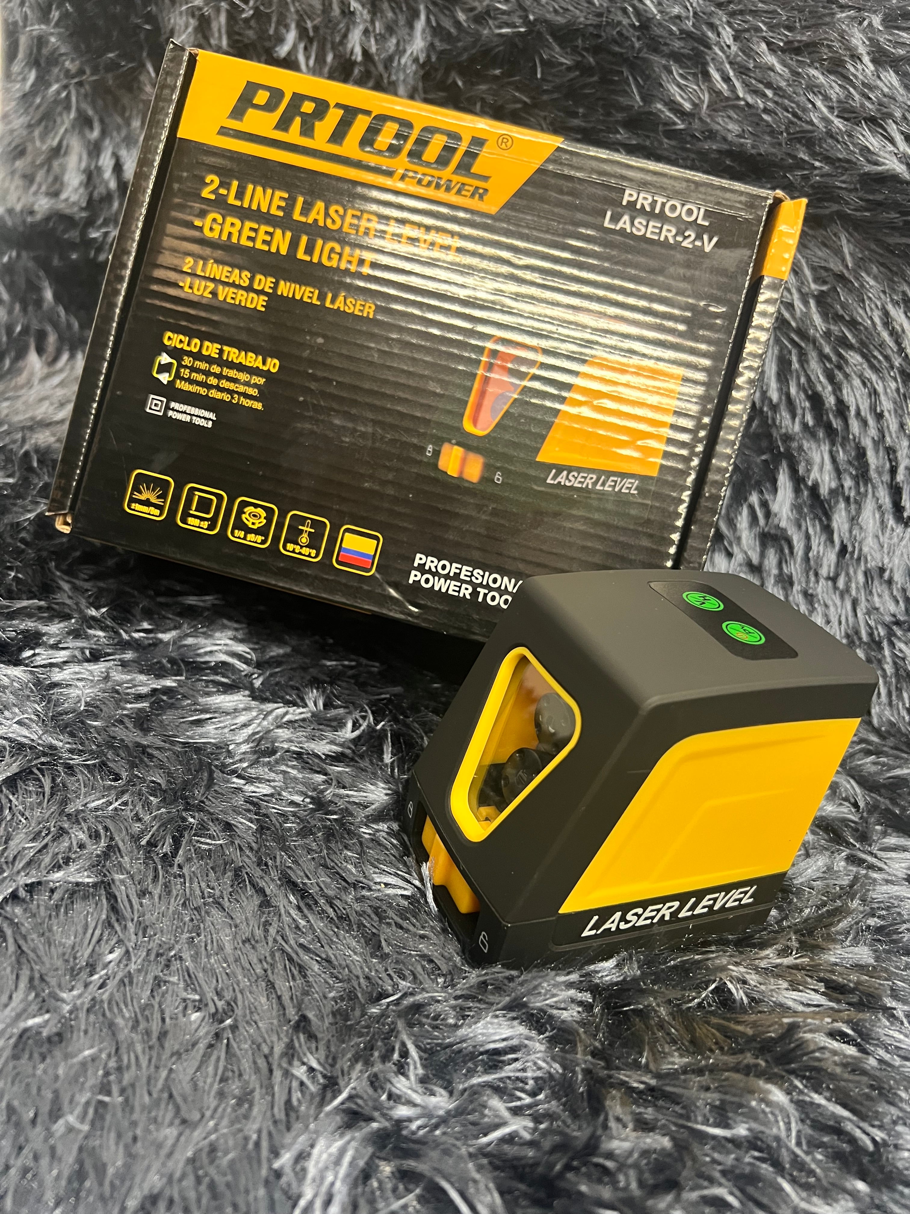 Nivel laser 2 lineas (Verde) Protool