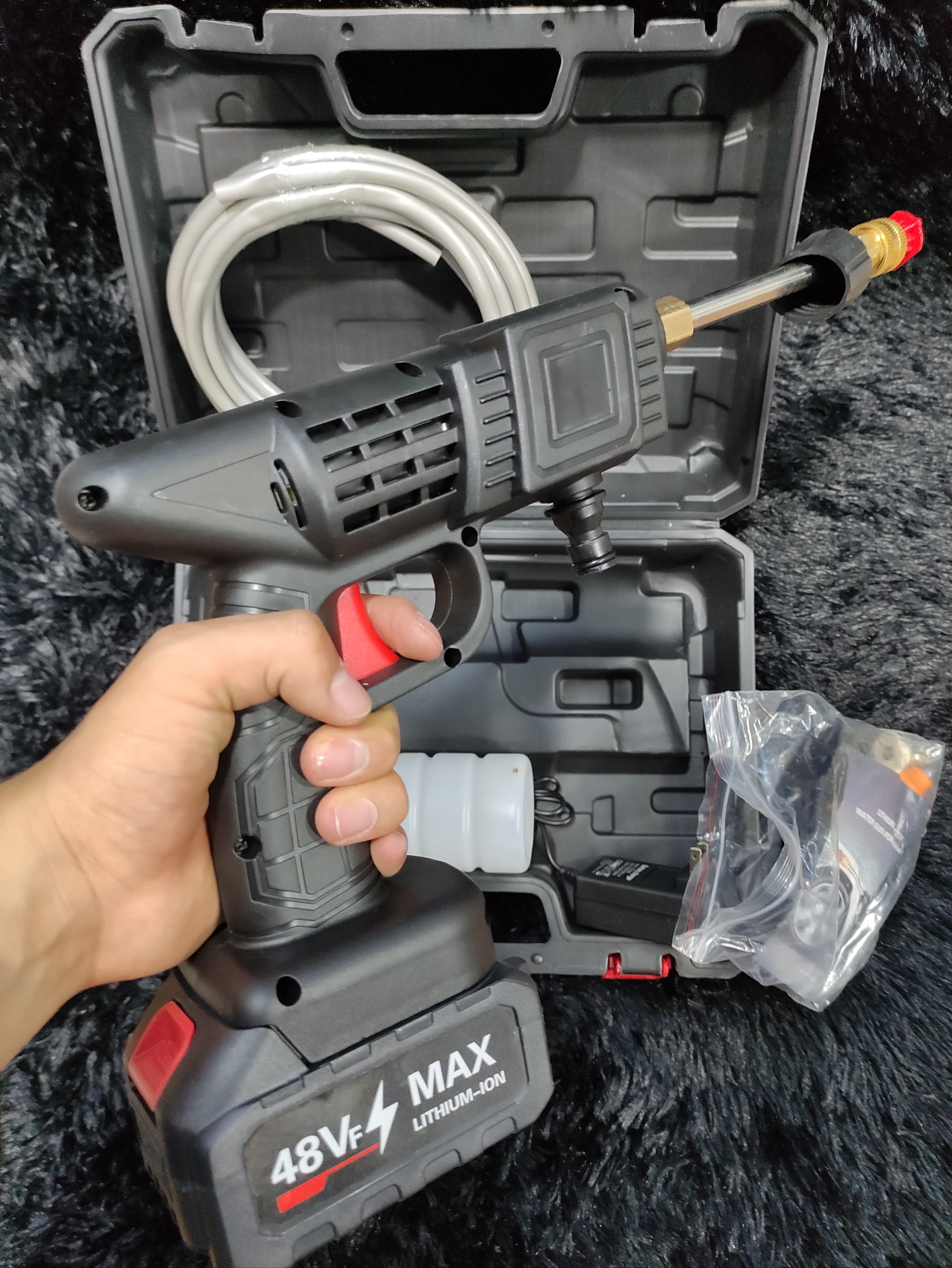 Hidrolavadora inalámbrica 48V