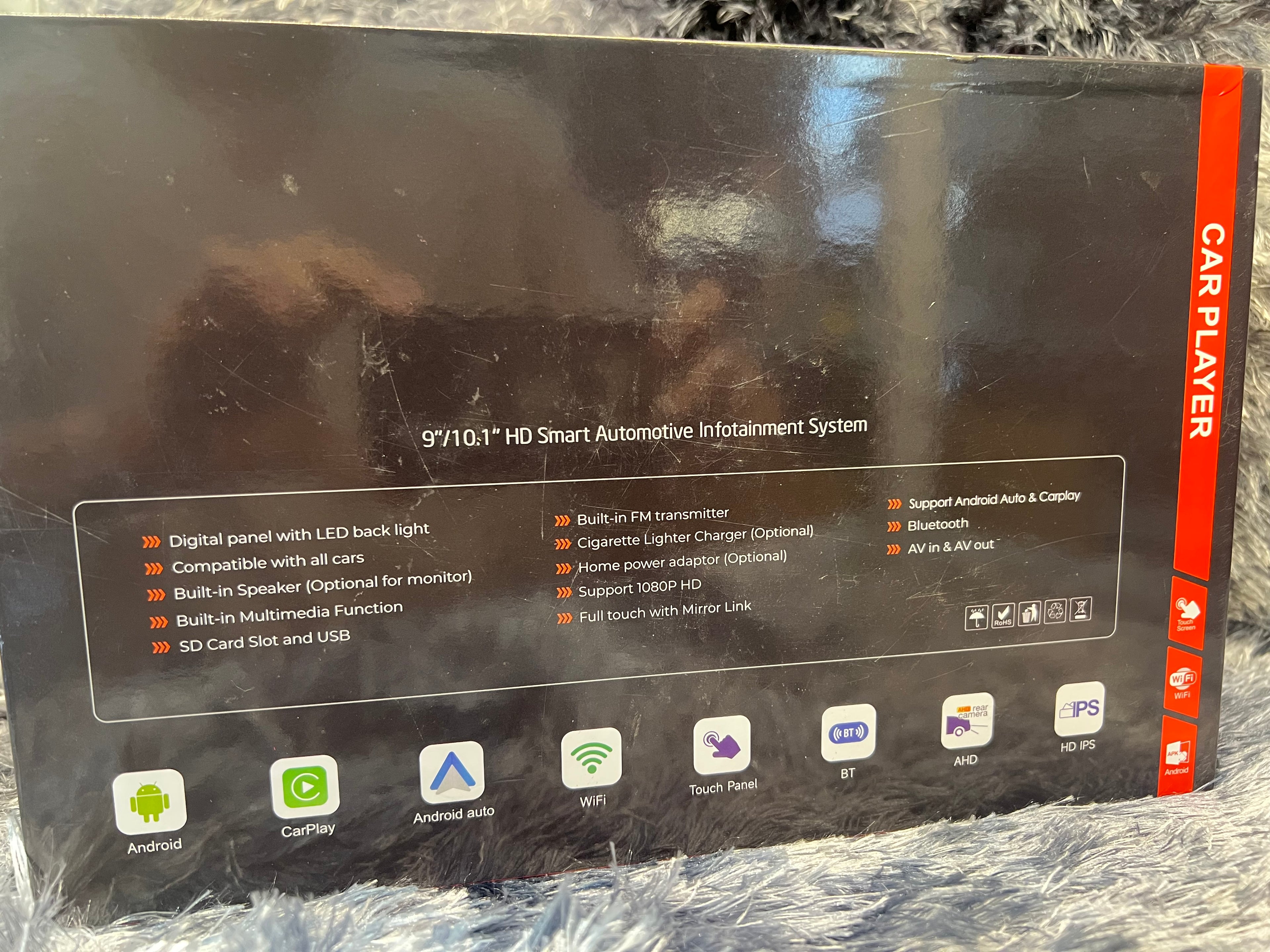 Pantalla De carro Android 9” Universal 4RAM x 64ROM